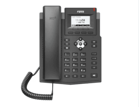 2SIP Colour Screen IP Phone with PSU | FAN-X3S