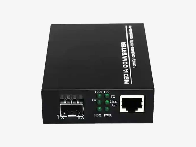 1.25Gbps SFP  to 1000Mbps ethernet Media Converter