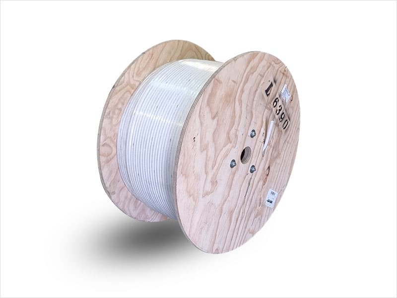 4 Core Flat Fibre Drop Cable, 2km/Reel