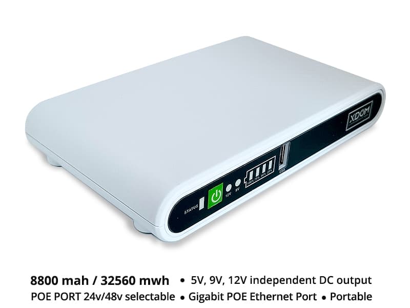 Xdom 8800 MAH Mini DC UPS